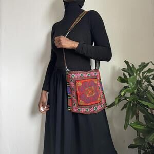 Vintage embroidered Afghan/Kuchi Crossbody Boho shoulder bag